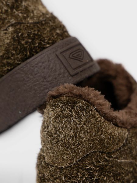 Утеплені кежуал кеди Teddy хакі